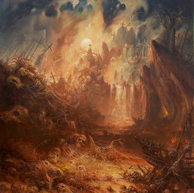 Lycus - Tempest (20 Buck Spin, SPIN055) · LP · Green Dying Moss · Repress