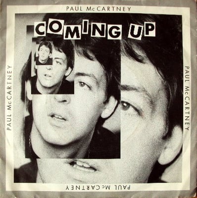 Paul McCartney - Coming Up (Columbia, 1-11263) · 7" · Santa Maria pressing · NM/VG+