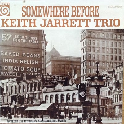 Keith Jarrett Trio - Somewhere Before (Atlantic, SD 8808) · LP · SP - Specialty Pressing · Reissue