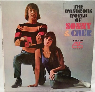Sonny & Cher - The Wondrous World Of Sonny & Cher (Atco Records, SD 33-183) · LP · VG+/F
