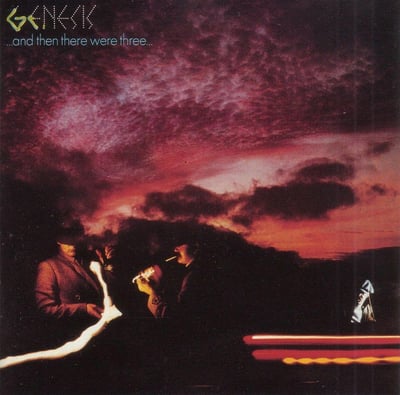 Genesis - ...And Then There Were Three... (Charisma, CDS 4010) · LP · Small Mad Hatter Label, Gatefold · VG+/VG