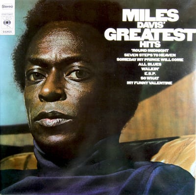 Miles Davis - Miles Davis' Greatest Hits (Columbia, PC 9808) · LP · Santa Maria pressing · Reissue