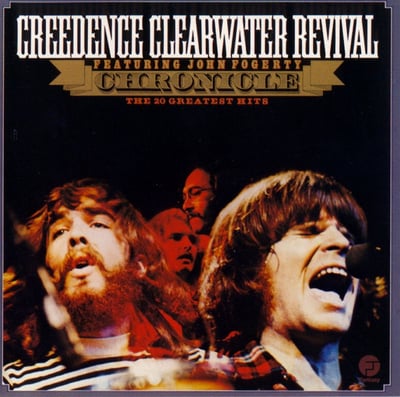 Creedence Clearwater Revival Featuring John Fogerty - Chronicle - The 20 Greatest Hits (Fantasy, CCR-2) · 2xLP · Santa Maria Pressing