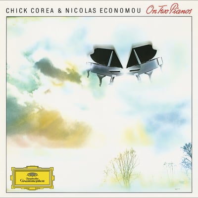 Chick Corea & Nicolas Economou - On Two Pianos (Deutsche Grammophon, 410 637-1) · LP · NM/NM
