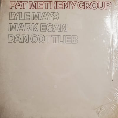 Pat Metheny Group - Pat Metheny Group (ECM Records, ECM-1-1114) · LP
