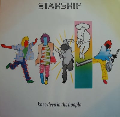 Starship - Knee Deep In The Hoopla (Grunt, BXL1-5488) · LP · Indianapolis Pressing · NM/VG+