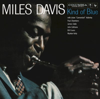 Miles Davis - Kind Of Blue (Columbia, PC 8163) · LP · Santa Maria Pressing · Reissue