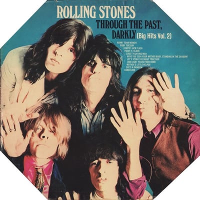 The Rolling Stones - Through The Past, Darkly (Big Hits Vol. 2) (London Records, NPS-3) · LP · Waddell Pressing, Octagon Gatefold · VG+/VG