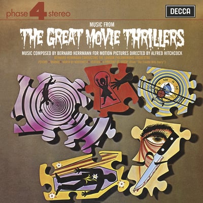 Bernard Herrmann - Bernard Herrmann's Music From Alfred Hitchcock's "Vertigo" (Mercury, SRI 75117) · LP · VG+/VG+ · Reissue