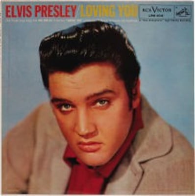 Elvis Presley - Loving You (RCA Victor, LPM-1515) · LP · Hollywood Pressing · F/G+