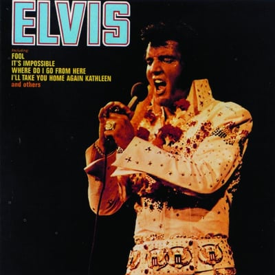 Elvis Presley - Elvis (RCA Victor, DPL2-0056) · 2xLP · Tan Labels, Indianapolis pressing · Media VG+