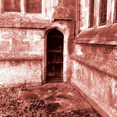 Hell / Amarok - Hell / Amarok (Pesanta, PESANTA URFOLK 024) · LP · Aqua blue haze on clear · Limited Edition
