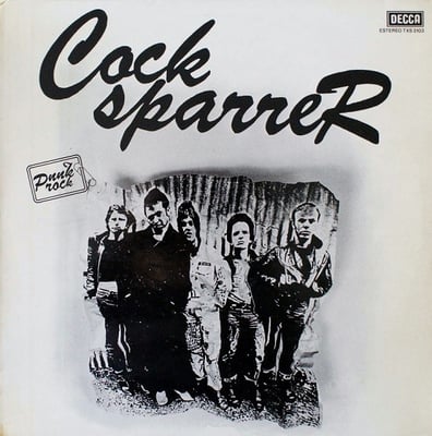 Cock Sparrer - Cock Sparrer (Decca, TXS3103) · LP · Promo