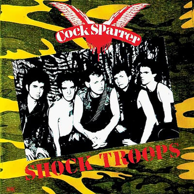 Cock Sparrer - Shock Troops (Razor Records, Raz 9) · LP