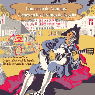 Manuel De Falla , Gonzalo Soriano , Joaquín Rodrigo , Narciso Yepes , Orquesta Nacional De España , Ataúlfo Argenta - Nights In The Gardens Of Spain / Guitar Concerto (Decca, SXL 2091) · LP · ED1, E/T · Reissue, Repress