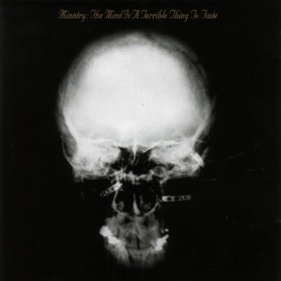 Ministry - The Mind Is A Terrible Thing To Taste (Drastic Plastic Records, DPRLP41) · LP · Gold Opaque · Limited Edition, Numbered, Reissue, Remastered