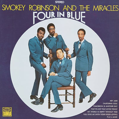 The Miracles - Four In Blue (Tamla, TS297) · LP · Indianapolis Pressing