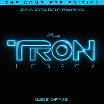 Daft Punk - TRON: Legacy (Vinyl Edition Motion Picture Soundtrack) (Walt Disney Records, D003820601) · 2xLP · Blue Transparent / Clear · Limited Edition, Reissue, Repress