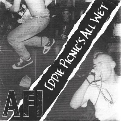 AFI - Eddie Picnic's All Wet (Atom Age Industries, none) · 7" · Red Translucent · M/M · Limited Edition, Numbered, Reissue