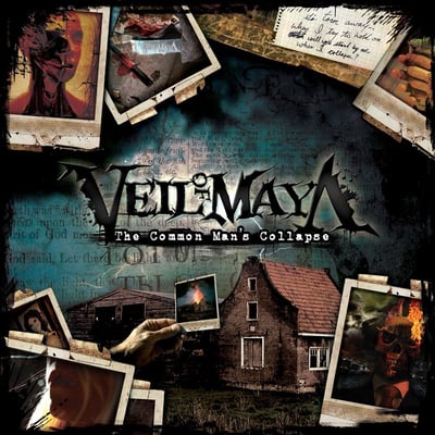 Veil of Maya - The Common Man's Collapse (Sumerian Records, SUM2158) · LP · Bone / Aqua Blue / Brown Side A/B w/ Black Splatter · Limited Edition, Reissue