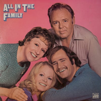 "All In The Family" Cast - All In The Family (Atlantic, SD 7210) · LP · Philips pressing