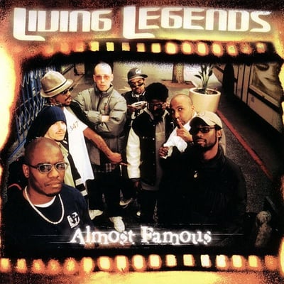 Living Legends - Almost Famous (The Re-Issue) (Legendary Music, LMG5021) · 2xLP · Limited Edition, Picture Disc, Reissue
