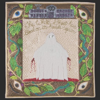 Murder City Devils - The White Ghost Has Blood On Its Hands Again (Not On Label (Murder City Devils Self-released), MCD-002) · 12"