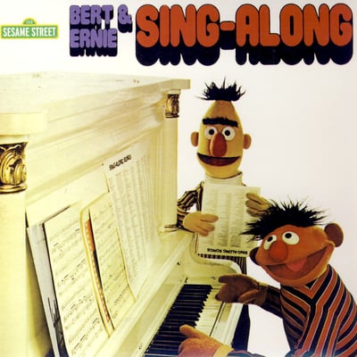 Bert & Ernie - Bert & Ernie Sing-Along (Sesame Street Records, CTW 22068) · LP