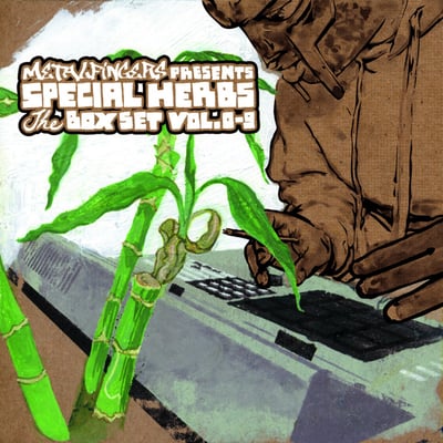Metal Fingers - Special Herbs (The Box Set Vol. 0-9) (Nature Sounds, NSD-120) · 10xLP + 7" · Limited Edition