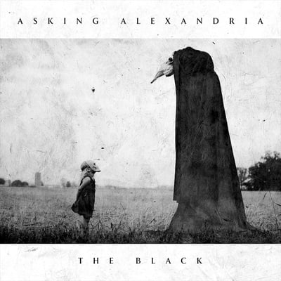 Asking Alexandria - The Black (Sumerian Records, SUM3183) · 2xLP · White & Black Galaxy, Gatefold · Record Store Day, Deluxe Edition, Reissue