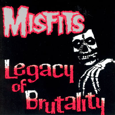 Misfits - Legacy Of Brutality (Plan 9, 619061) · LP · VG/G+ · Reissue