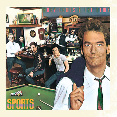 Huey Lewis & The News - Sports (Chrysalis, FV 41412) · LP · Pitman Press · G/G+