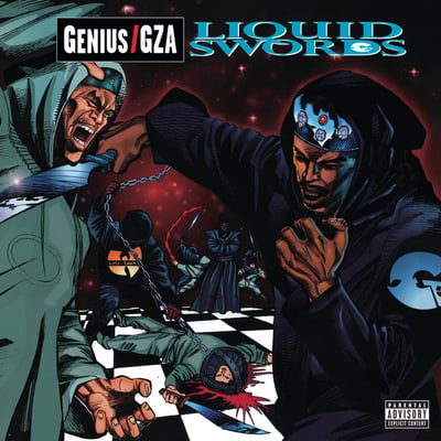 The Genius / GZA - Liquid Swords (Geffen Records, B0023742-01) · 2xLP · VG/VG · Reissue