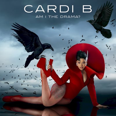Cardi B - Am I The Drama? (Atlantic, 075678590757) · 2xLP · Black Feather Filled / Apple Red · NM/NM · Limited Edition