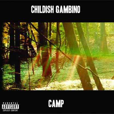 Childish Gambino - Camp (Glassnote, GLS-0121-01WM) · 2xLP · Red Bonfire · NM/NM · Limited Edition, Reissue