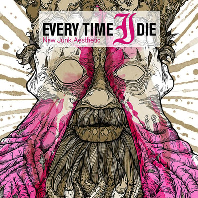 Every Time I Die - New Junk Aesthetic (Epitaph, 7023-1) · LP · Clear w/ Black Smoke · Limited Edition, Reissue
