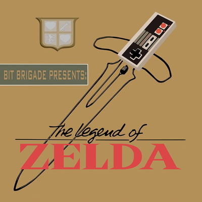 Bit Brigade - The Legend of Zelda (Hello Sir Records, SIR 034) · LP · Gold