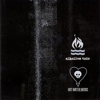 Alkaline Trio / Hot Water Music - Split EP (Jade Tree, 82119-1) · 12" · Silver, 20th Anniversary · Limited Edition, Reissue