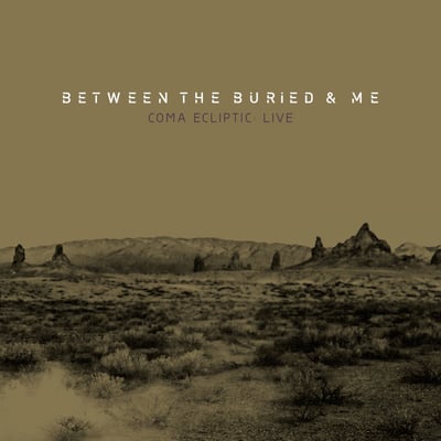 Between the Buried and Me - Coma Ecliptic: Live (Metal Blade Records, 3984-15502-1) · 2xLP · Golden/Yellow Marbled · Limited Edition, Numbered