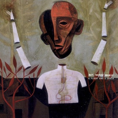 Hot Water Music - A Flight And A Crash (No Idea Records, NIR-108) · LP · Purple Mix · Repress