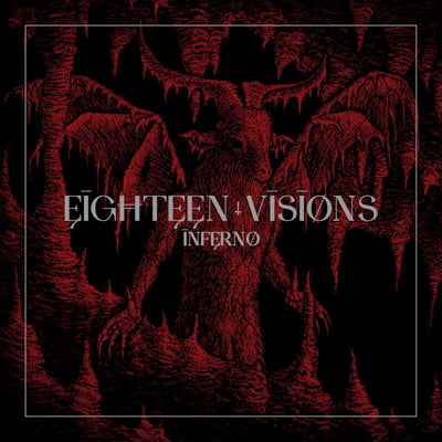 Eighteen Visions - Inferno (Not On Label (Eighteen Visions Self-released), 18V-002) · 10" · Black with Red and Silver Splatter · Limited Edition