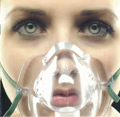 Underoath - They're Only Chasing Safety (Not On Label (Underoath Self-released), none) · LP · White / Green Marbled · Limited Edition, Numbered, Reissue