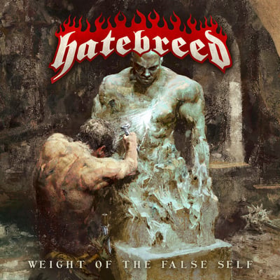 Hatebreed - Weight Of The False Self (Nuclear Blast, NB 5387) · LP · Brown Bone Swirl Splatter · Limited Edition