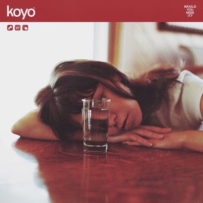 Koyo - Would You Miss It? (Pure Noise Records, PNR384) · LP · Globe Alternate Cover, Blue [Electric] With Black Splatter · Numbered