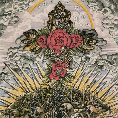 Trapped Under Ice - Big Kiss Goodnight (Reaper Records, RR47) · LP · Clear · Limited Edition