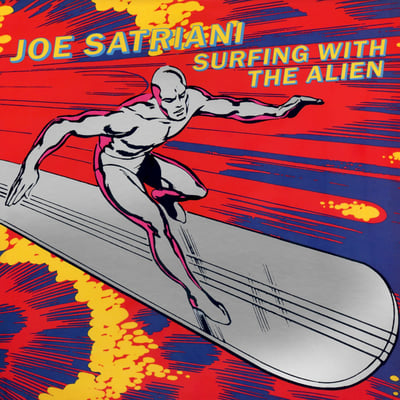 Joe Satriani - Surfing With The Alien (Relativity, CRI-8193) · LP · EMW Pressing