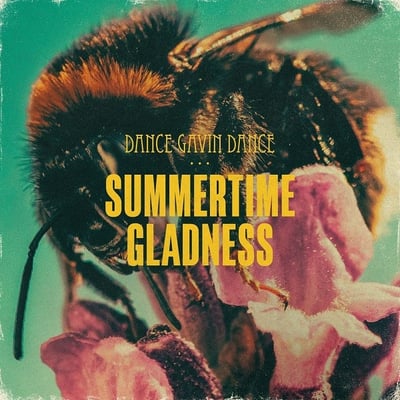 Dance Gavin Dance - Summertime Gladness/Pussy Vultures (Rise Records, RISE387) · 7" · Doublemint with Oxblood · Limited Edition