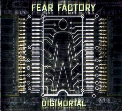 Fear Factory - Digimortal (Roadrunner Records, RGM-2078) · 2xLP · Black & Blue Splatter · Record Store Day, Limited Edition, Remastered