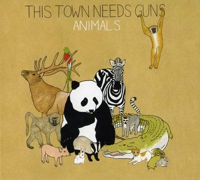 This Town Needs Guns - Animals (Sargent House, SH082) · LP · Clear · Reissue