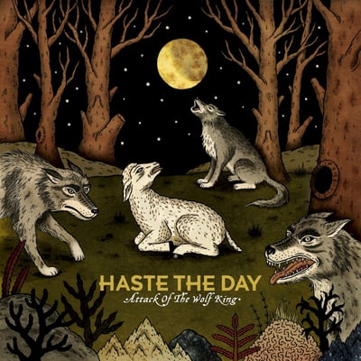 Haste The Day - Attack Of The Wolf King (Solid State, Tnv07081) · LP · Orange Haze · Remastered
